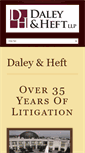 Mobile Screenshot of daleyheft.com
